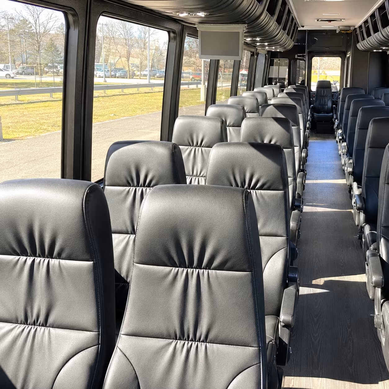 Montgomery Airport Shuttle & Transportation party bus exterior