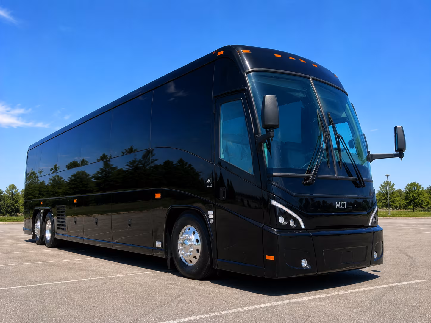 Montgomery Airport Shuttle & Transportation party bus exterior