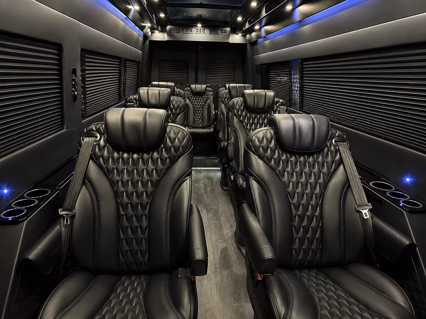 Montgomery Airport Shuttle & Transportation party bus exterior