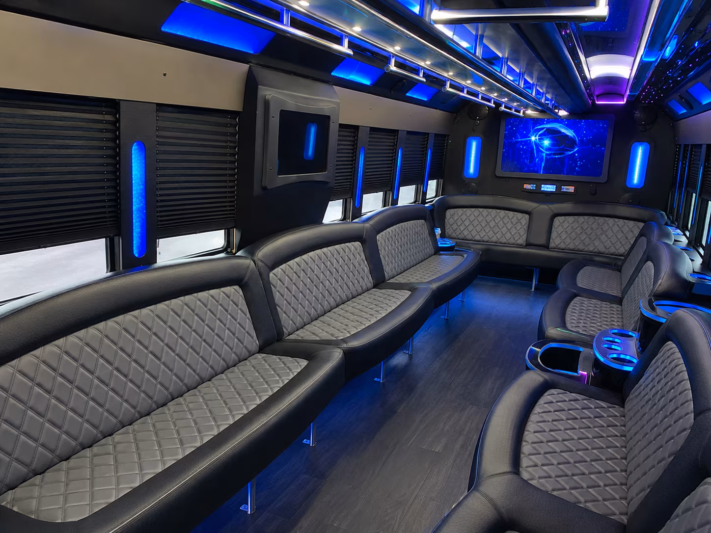 Montgomery Concert & Music Festival Transportation party bus exterior