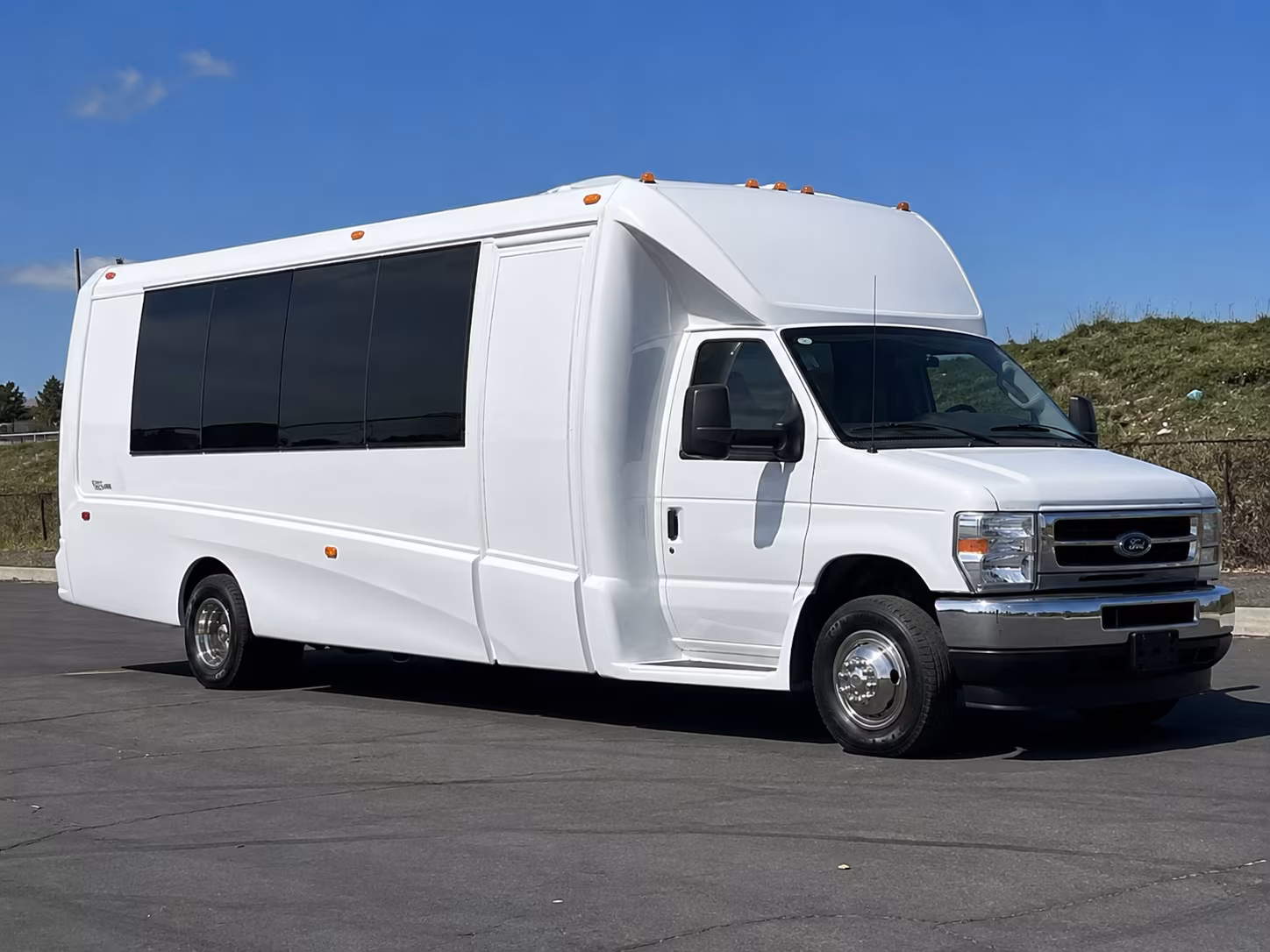 Montgomery Private Event Transportation party bus interior