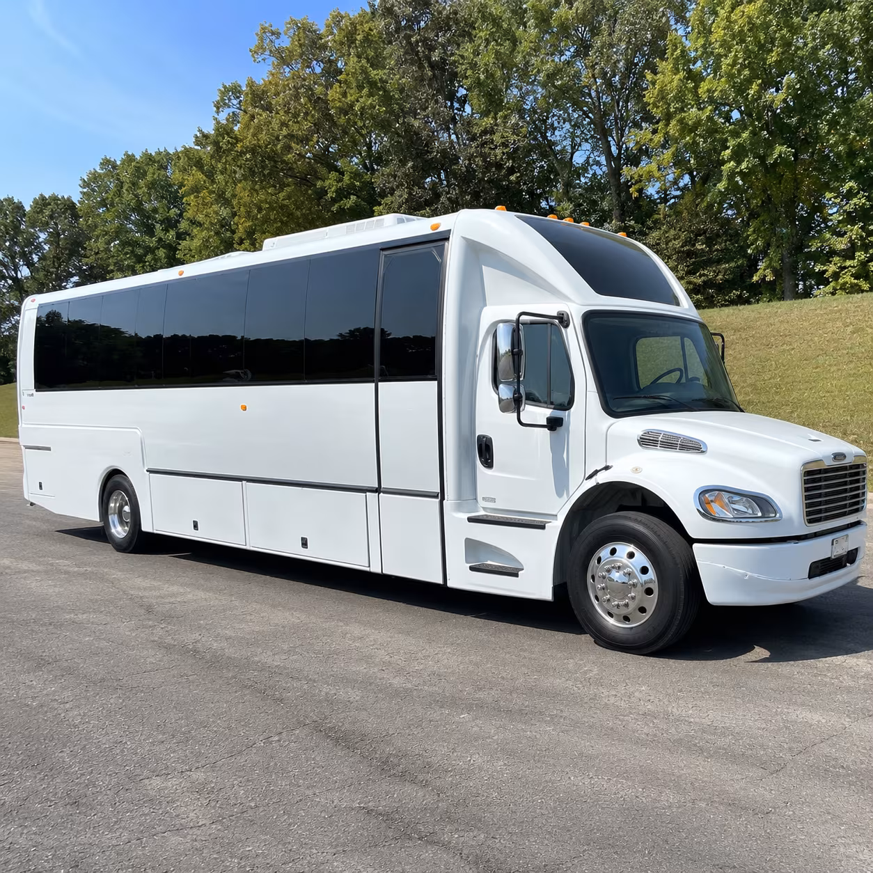 Montgomery Prom & Homecoming Transportation party bus exterior