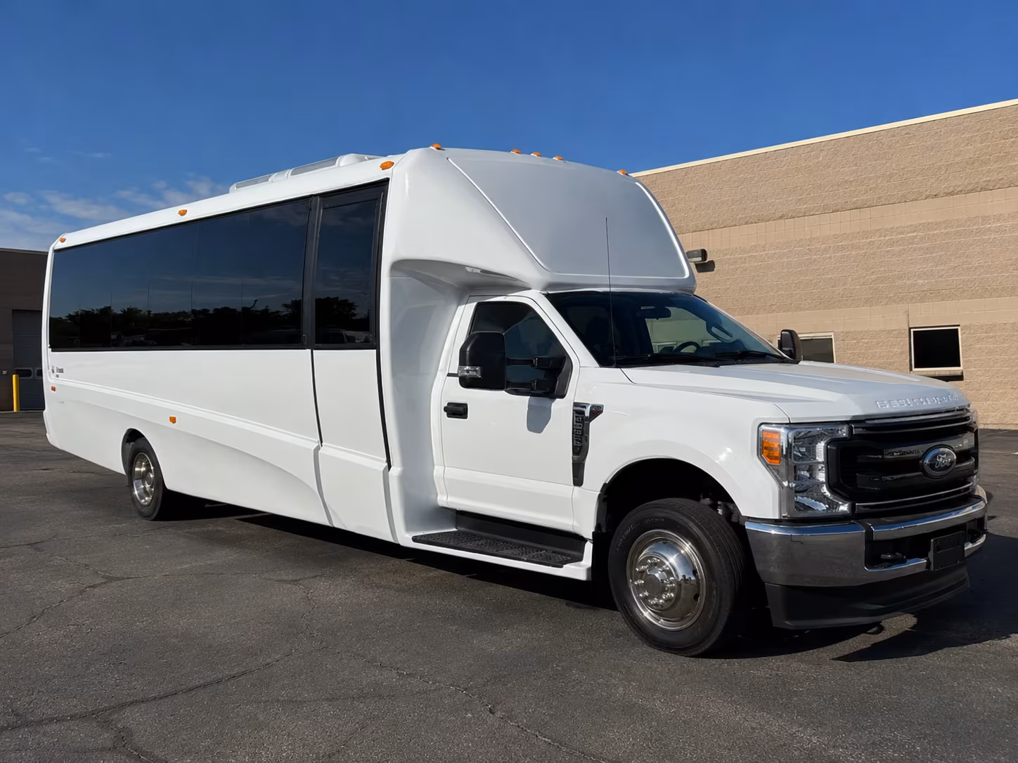 Montgomery School Event Transportation party bus interior